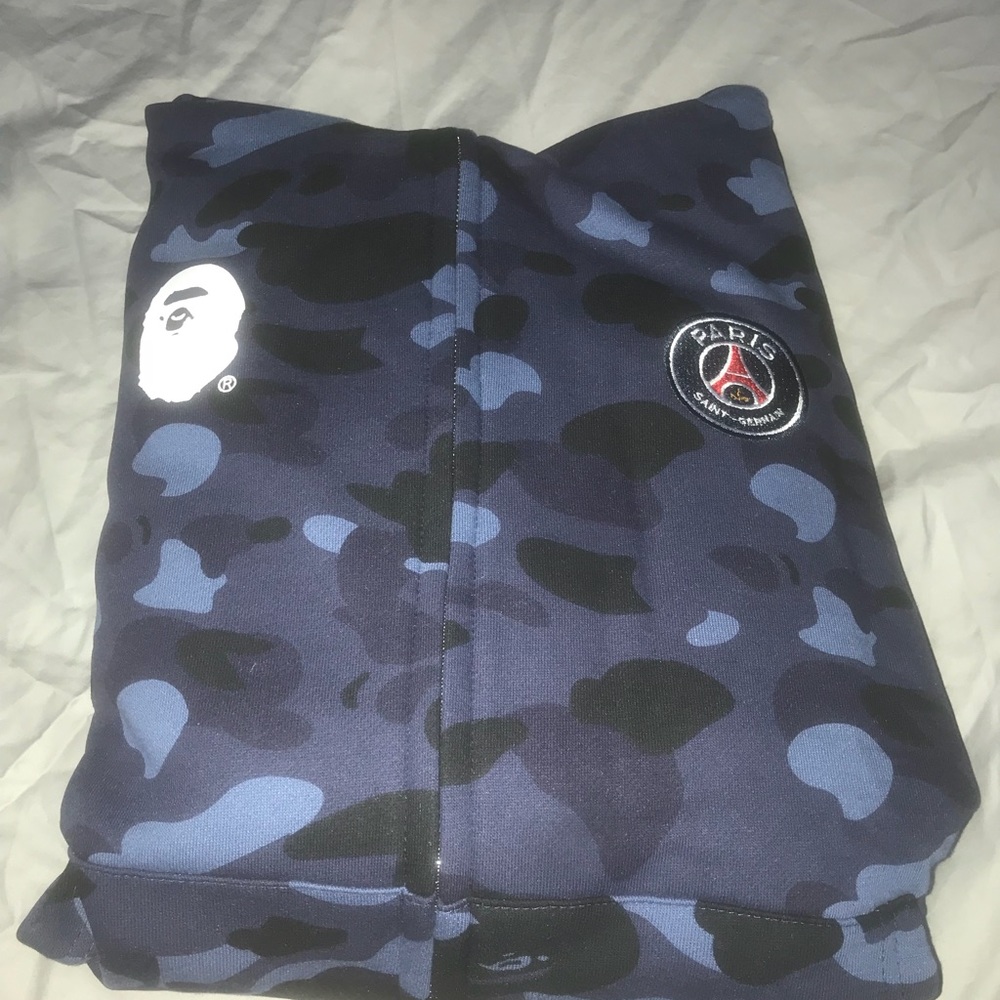 Bape x psg hoodie